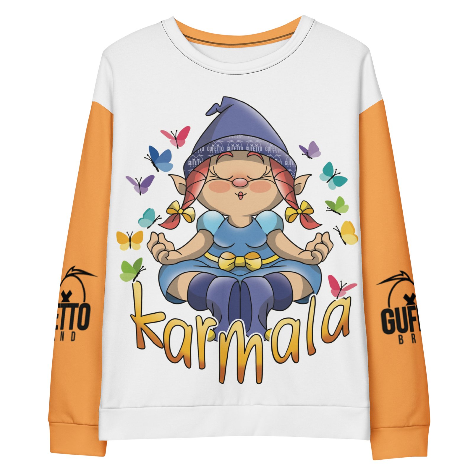 Felpa unisex Uomo/Donna KARMALA - Gufetto Brand 