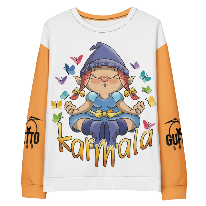 Felpa unisex Uomo/Donna KARMALA - Gufetto Brand 