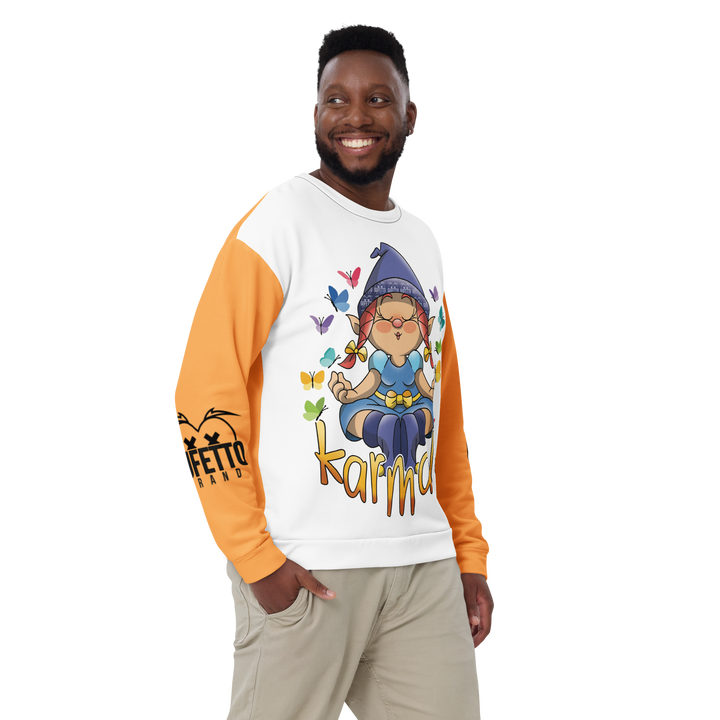 Felpa unisex Uomo/Donna KARMALA - Gufetto Brand 