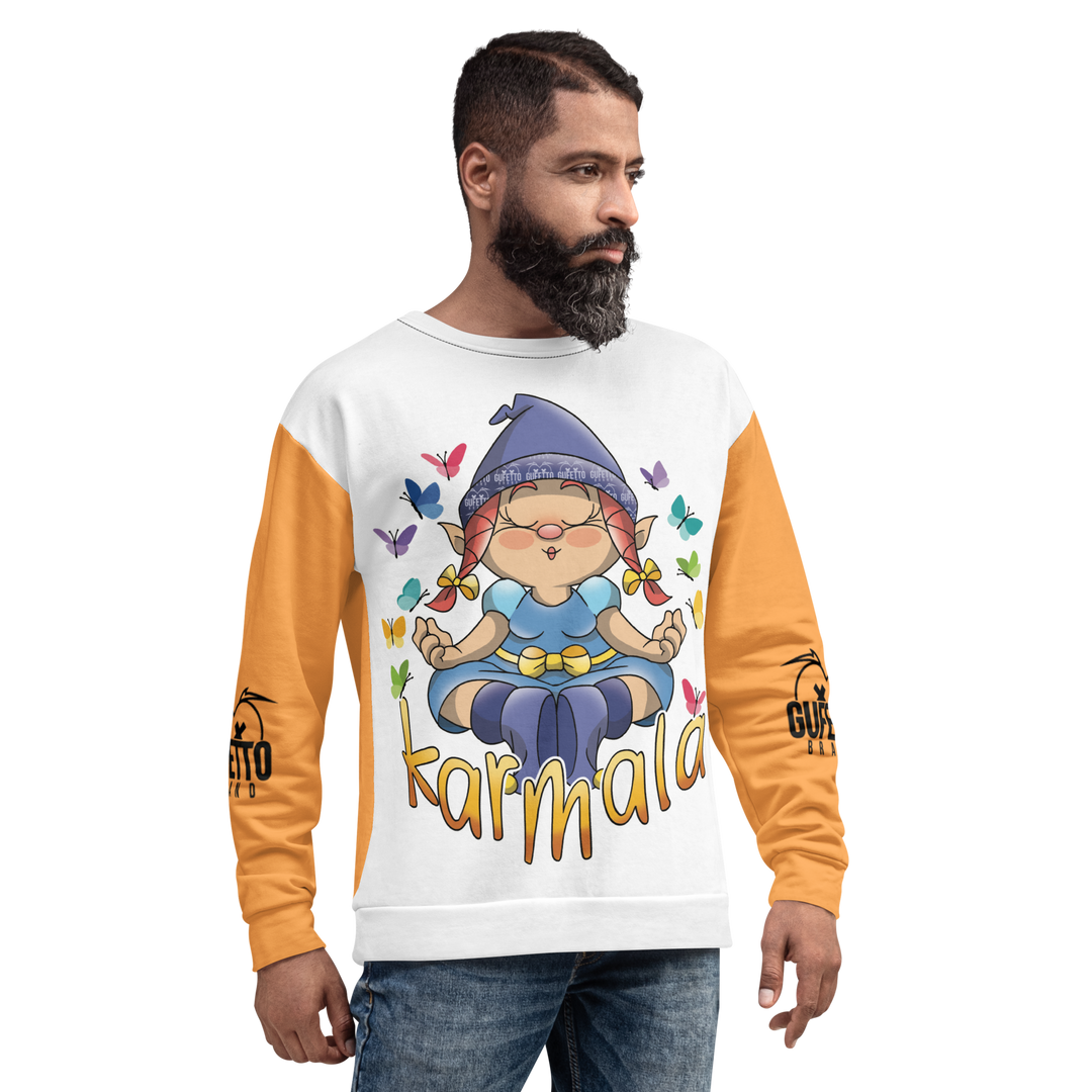 Felpa unisex Uomo/Donna KARMALA - Gufetto Brand 