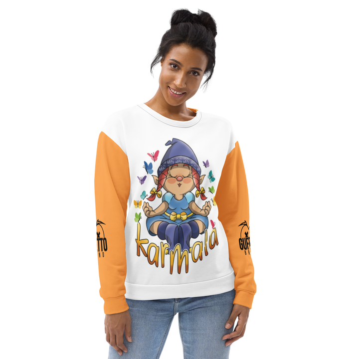 Felpa unisex Uomo/Donna KARMALA - Gufetto Brand 