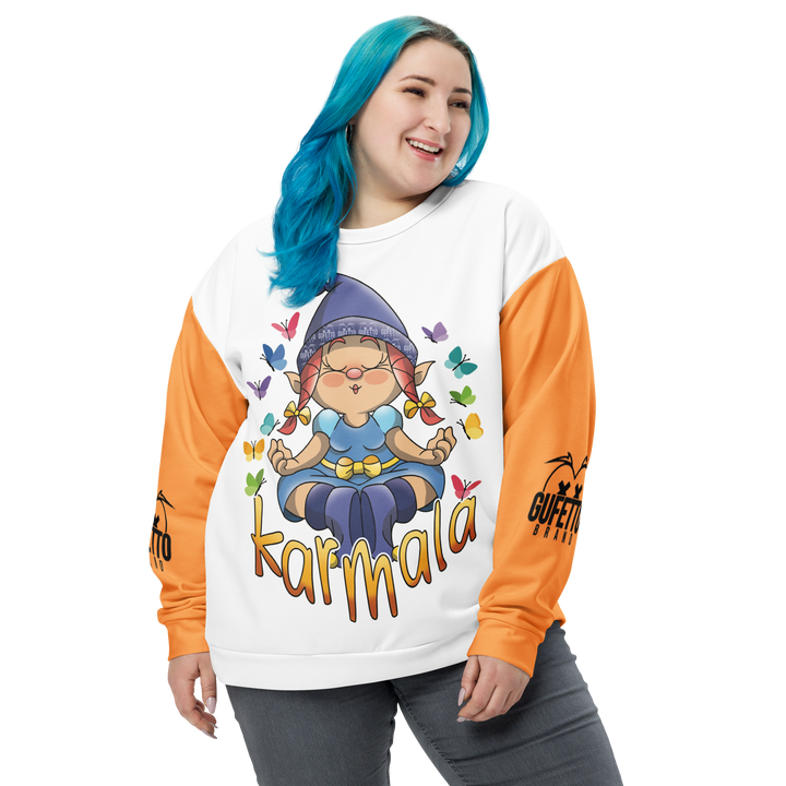 Felpa unisex Uomo/Donna KARMALA - Gufetto Brand 