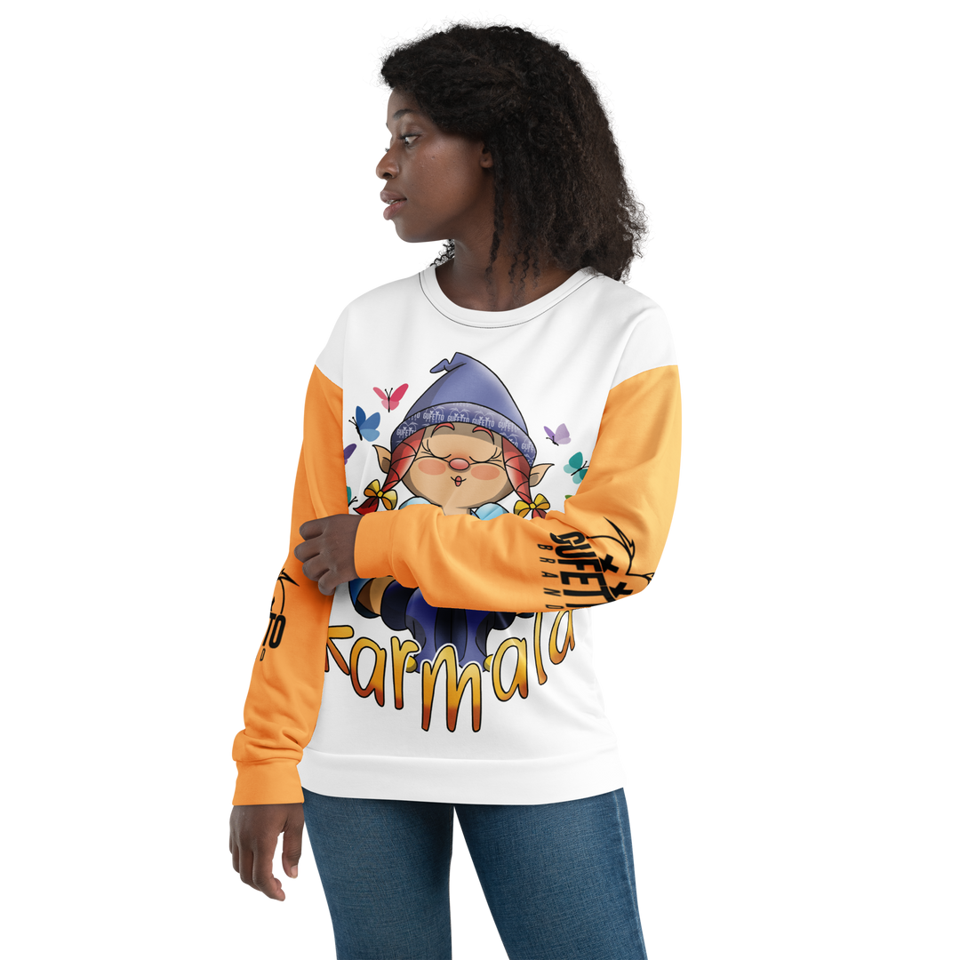 Felpa unisex Uomo/Donna KARMALA - Gufetto Brand 