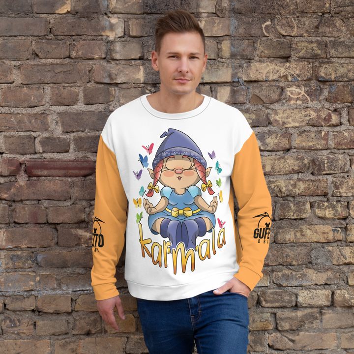 Felpa unisex Uomo/Donna KARMALA - Gufetto Brand 