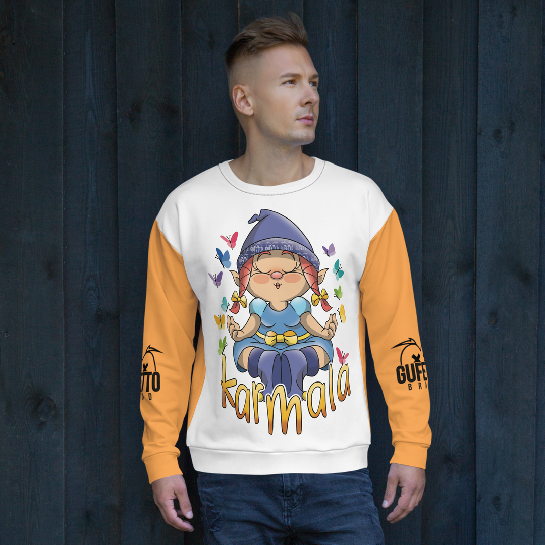 Felpa unisex Uomo/Donna KARMALA - Gufetto Brand 