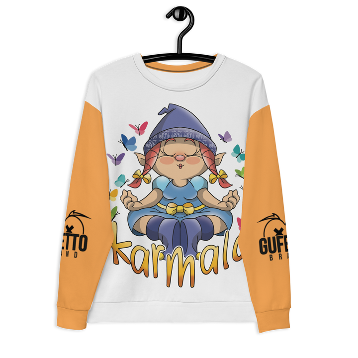 Felpa unisex Uomo/Donna KARMALA - Gufetto Brand 