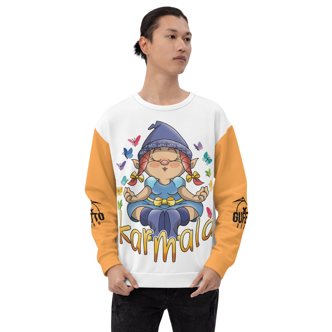 Felpa unisex Uomo/Donna KARMALA - Gufetto Brand 