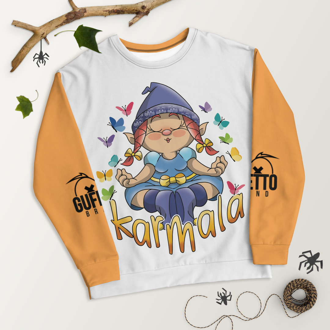 Felpa unisex Uomo/Donna KARMALA - Gufetto Brand 