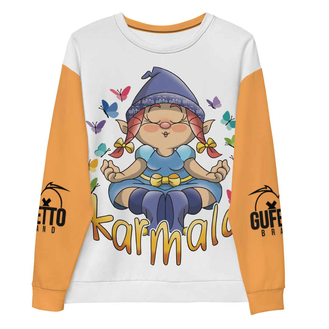 Felpa unisex Uomo/Donna KARMALA - Gufetto Brand 