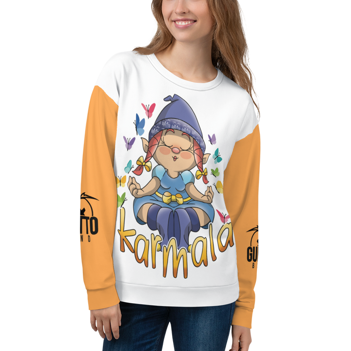 Felpa unisex Uomo/Donna KARMALA - Gufetto Brand 