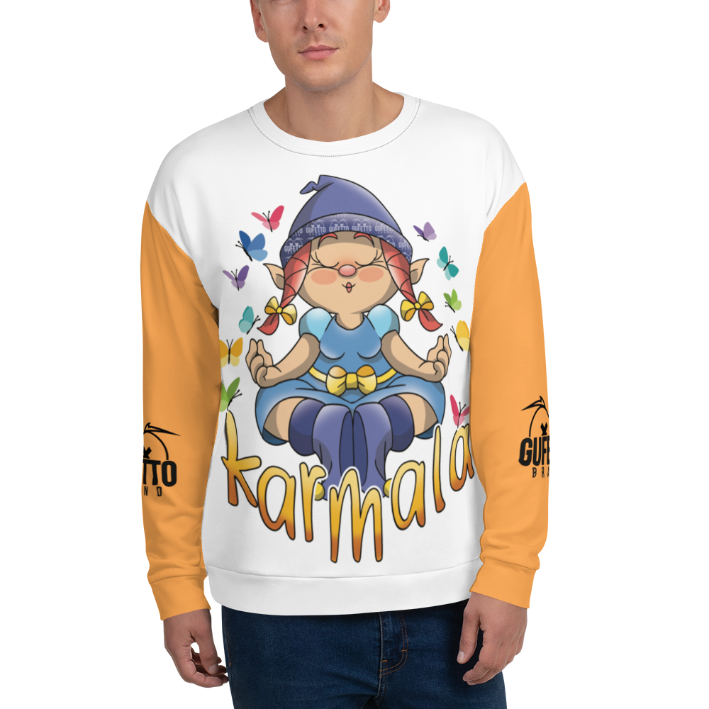 Felpa unisex Uomo/Donna KARMALA - Gufetto Brand 