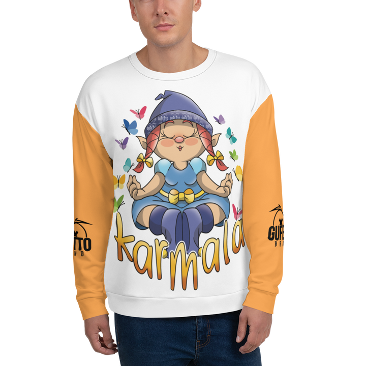 Felpa unisex Uomo/Donna KARMALA - Gufetto Brand 