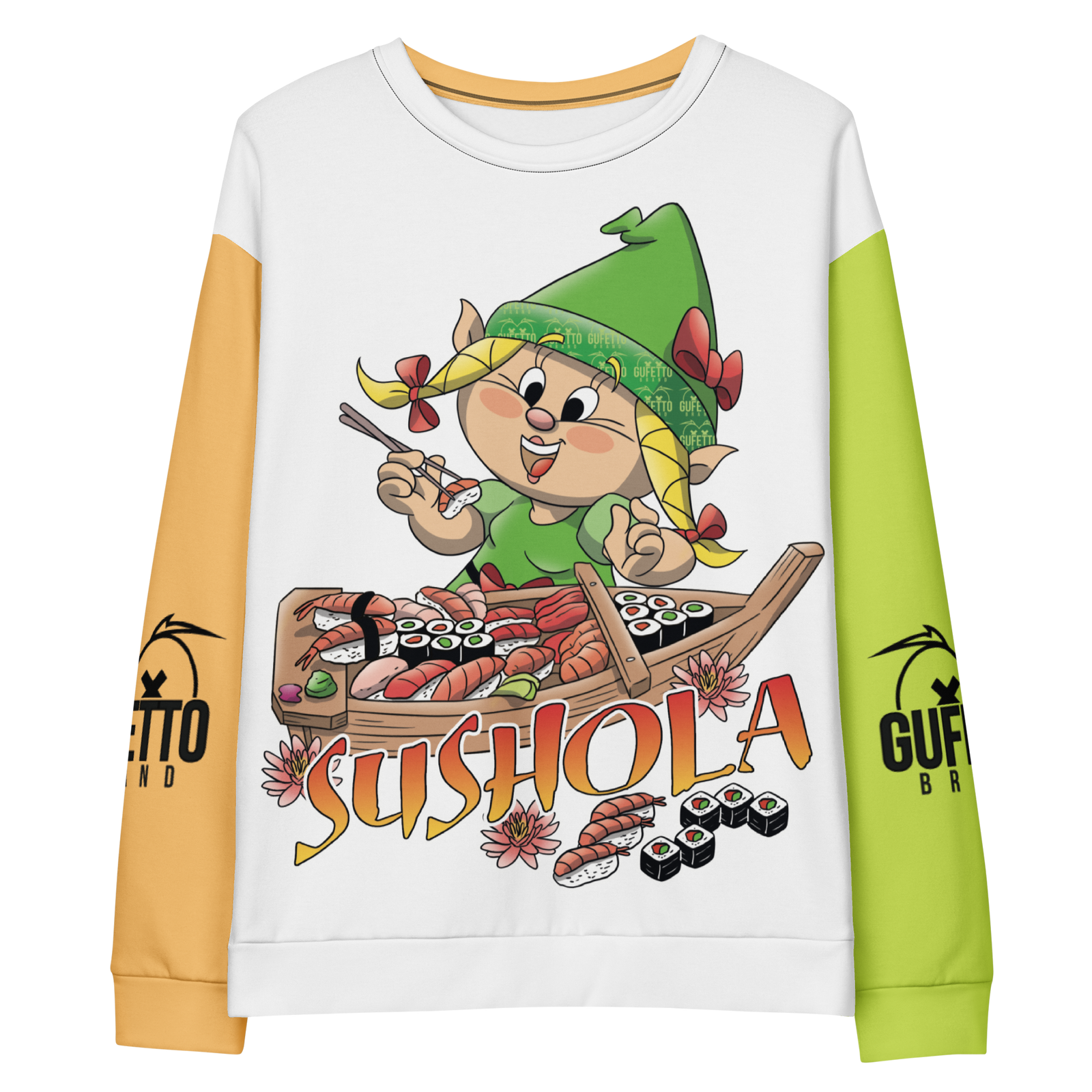 Felpa unisex Uomo/Donna SUSHOLA - Gufetto Brand 