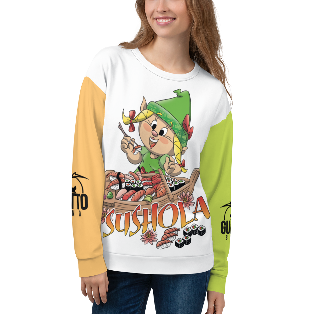 Felpa unisex Uomo/Donna SUSHOLA - Gufetto Brand 