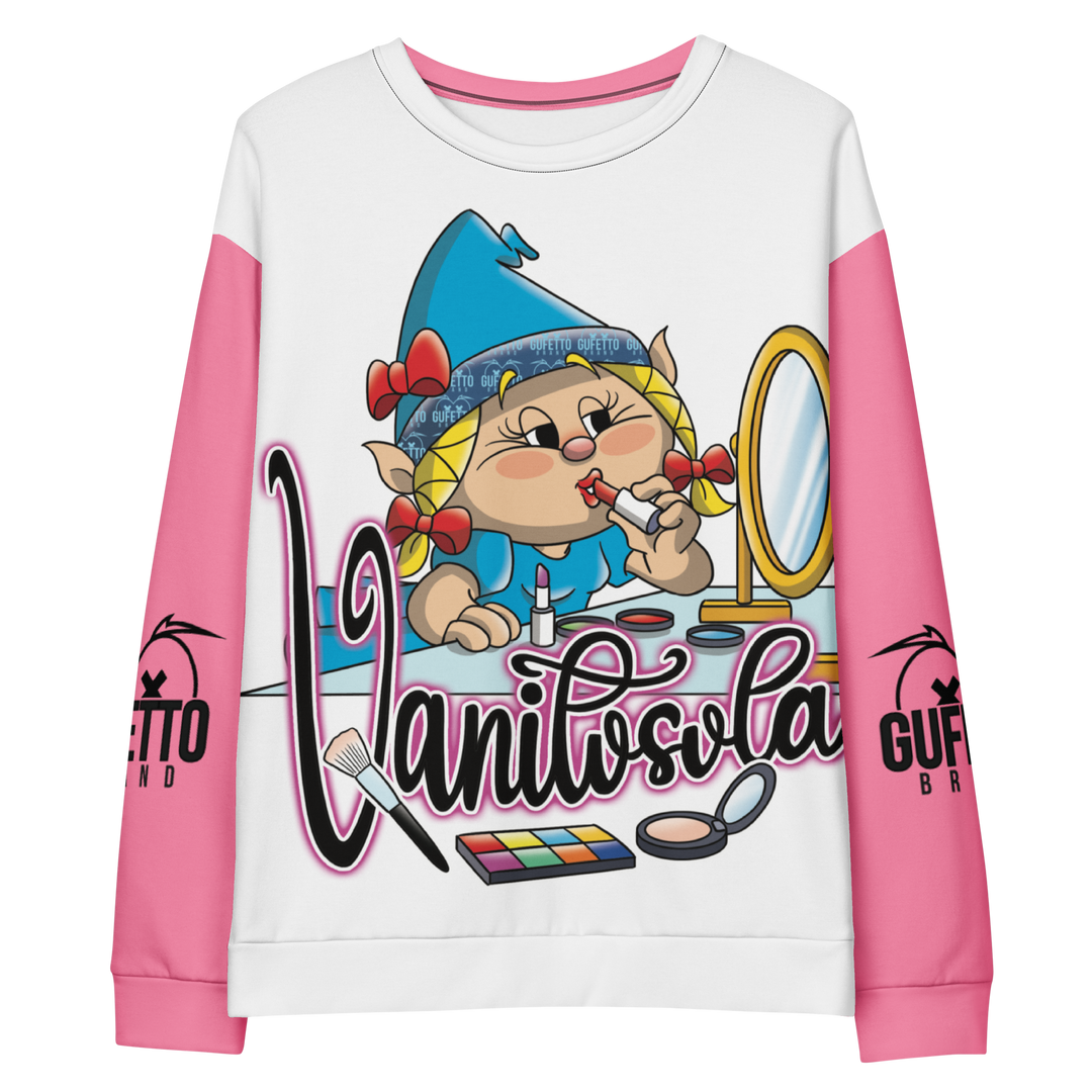 Felpa unisex Uomo/Donna VANITOSOLA - Gufetto Brand 