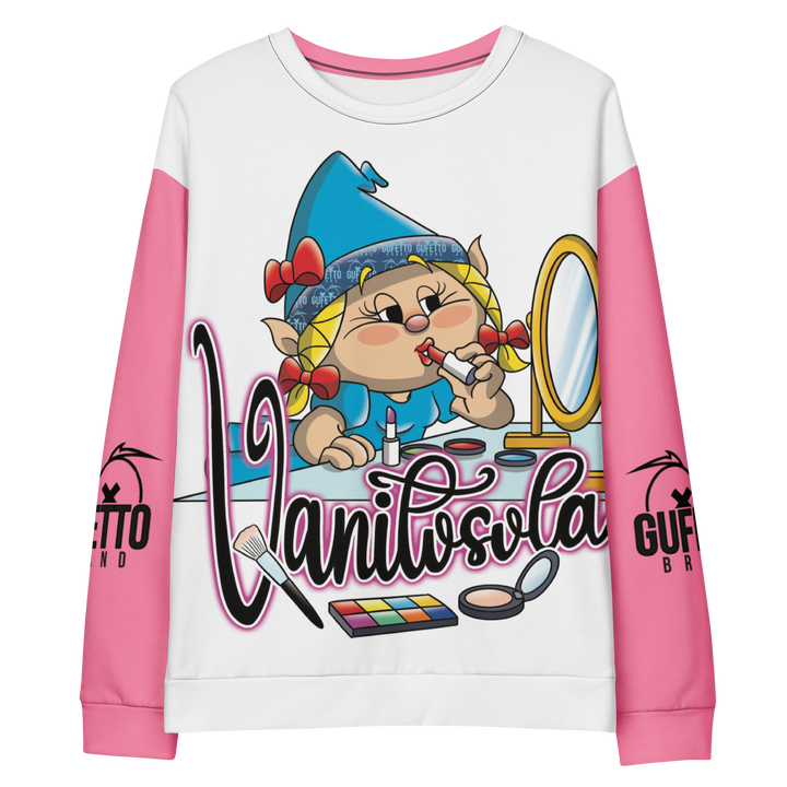 Felpa unisex Uomo/Donna VANITOSOLA - Gufetto Brand 