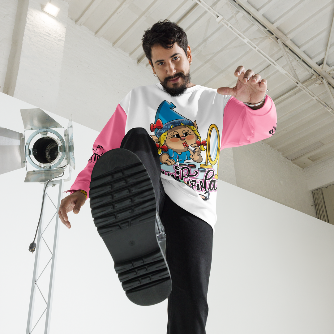 Felpa unisex Uomo/Donna VANITOSOLA - Gufetto Brand 