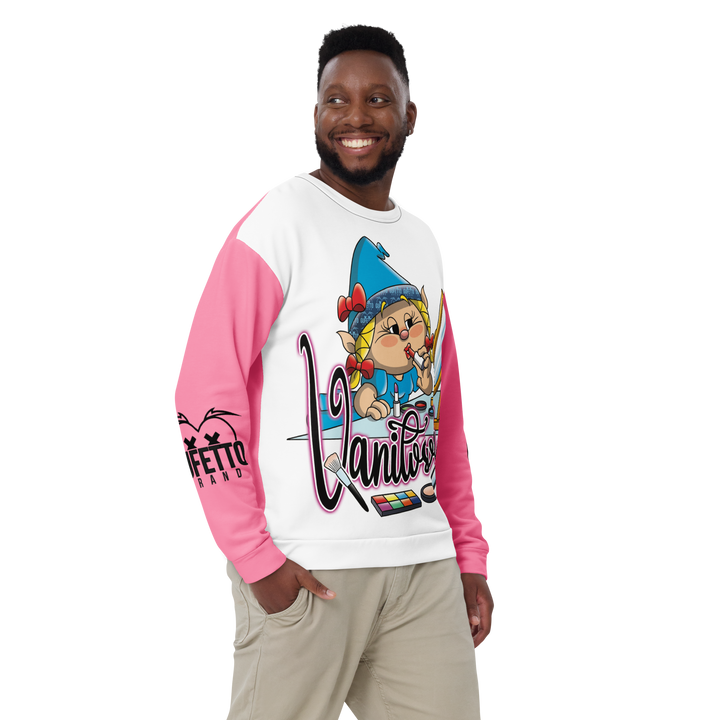 Felpa unisex Uomo/Donna VANITOSOLA - Gufetto Brand 