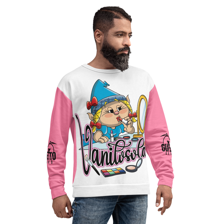 Felpa unisex Uomo/Donna VANITOSOLA - Gufetto Brand 