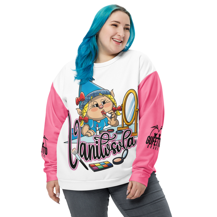 Felpa unisex Uomo/Donna VANITOSOLA - Gufetto Brand 