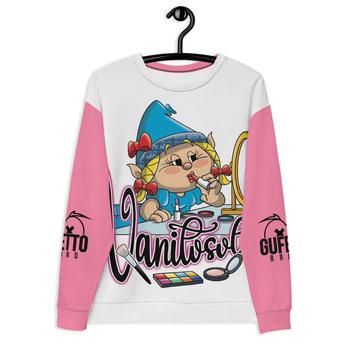 Felpa unisex Uomo/Donna VANITOSOLA - Gufetto Brand 