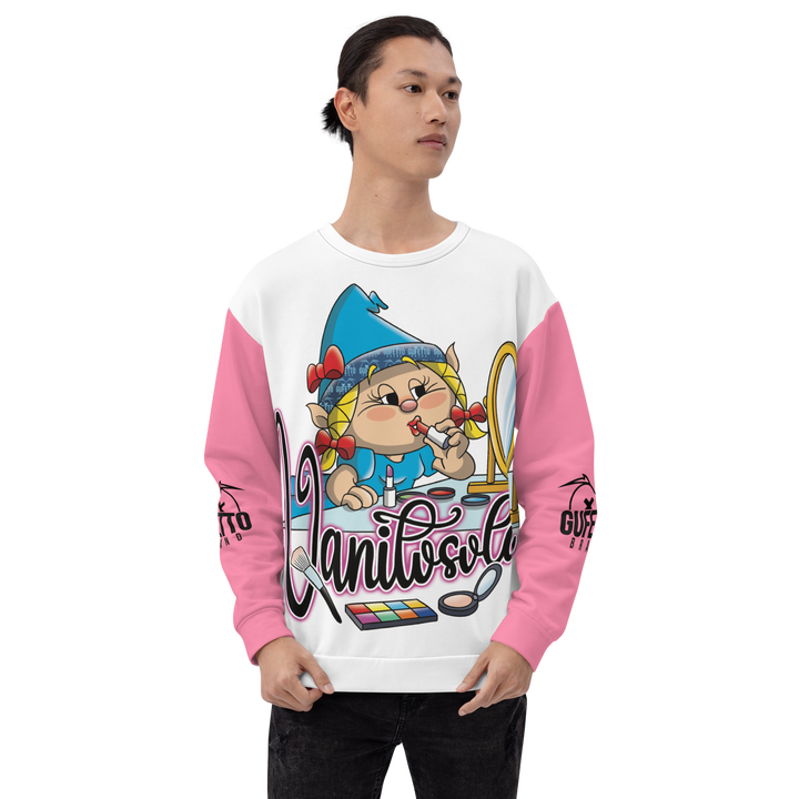 Felpa unisex Uomo/Donna VANITOSOLA - Gufetto Brand 