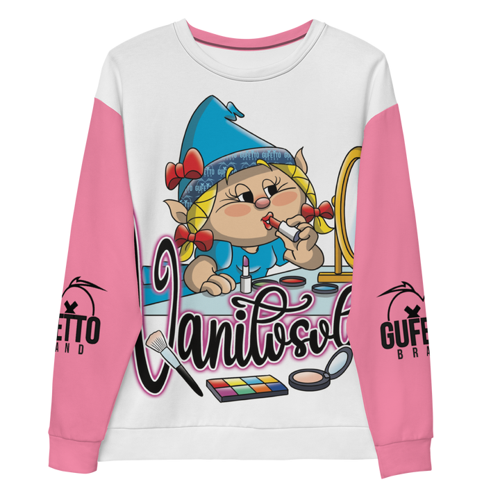 Felpa unisex Uomo/Donna VANITOSOLA - Gufetto Brand 