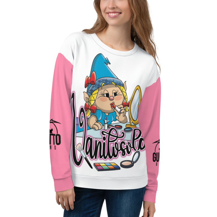 Felpa unisex Uomo/Donna VANITOSOLA - Gufetto Brand 