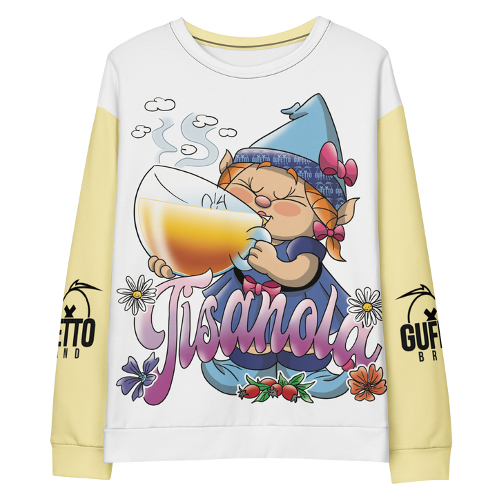 Felpa unisex Uomo/Donna TISANOLA - Gufetto Brand 