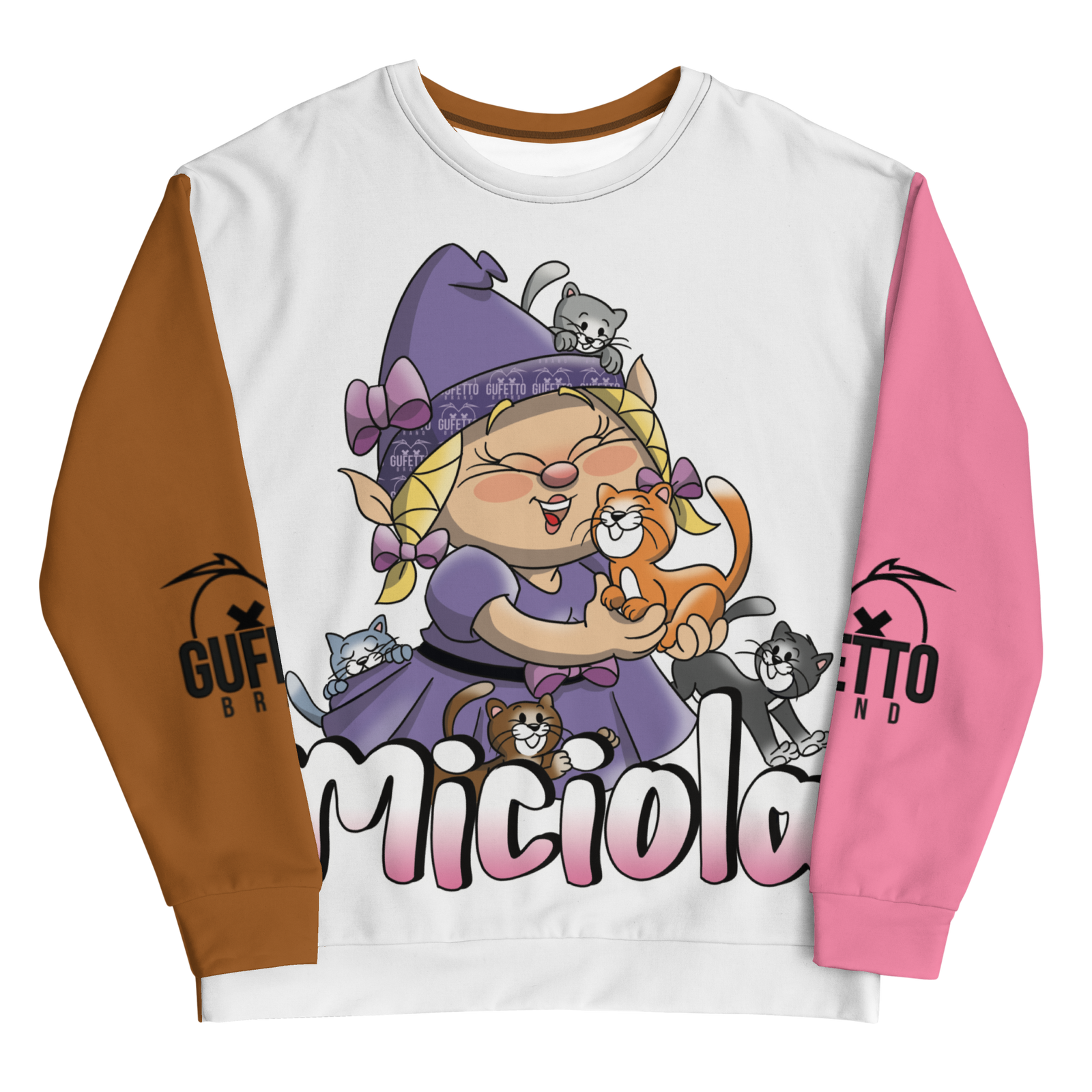 Felpa unisex Uomo/Donna MICIOLA - Gufetto Brand 