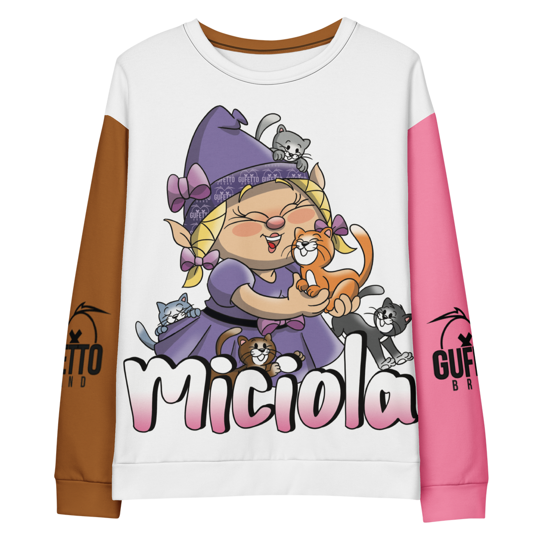 Felpa unisex Uomo/Donna MICIOLA - Gufetto Brand 