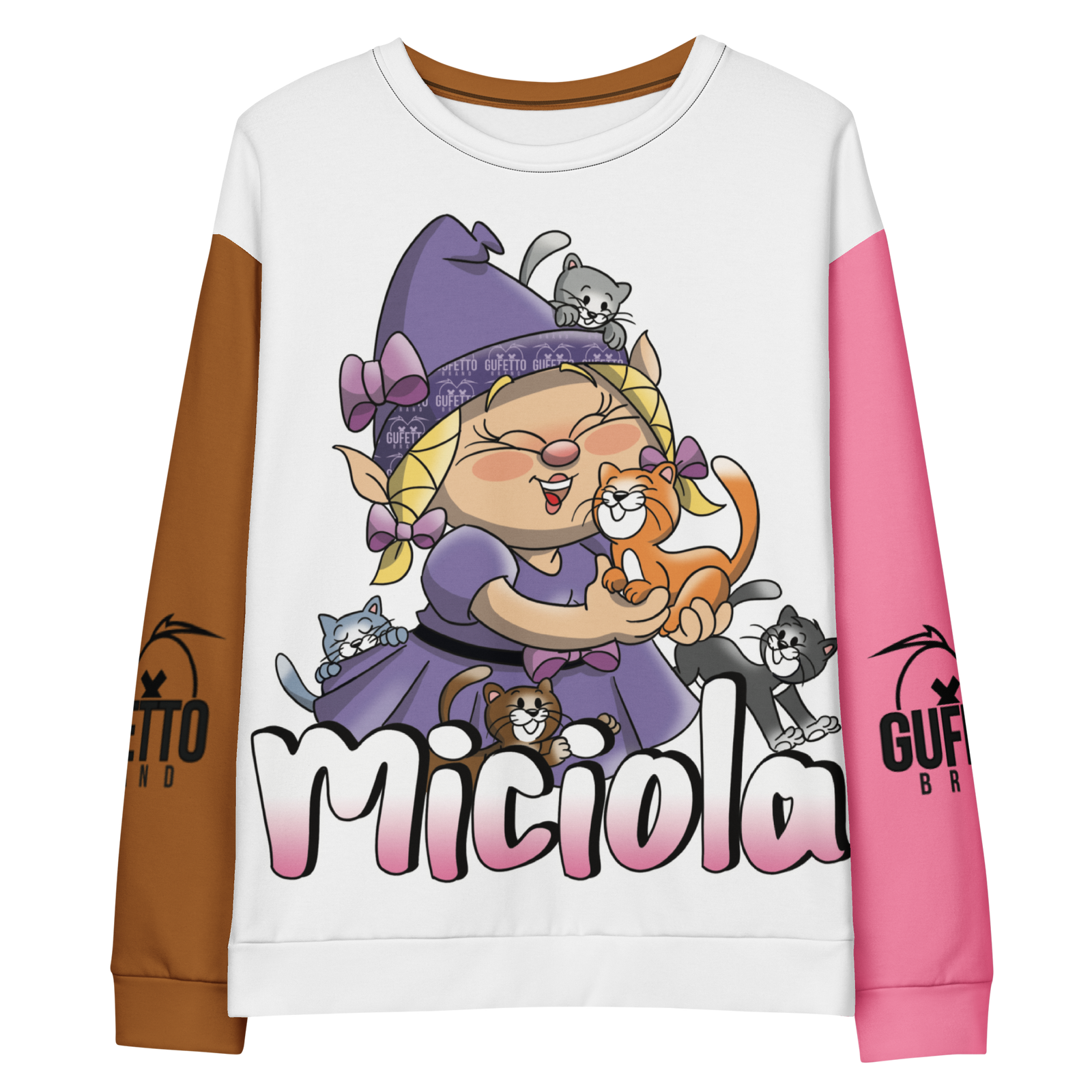 Felpa unisex Uomo/Donna MICIOLA - Gufetto Brand 