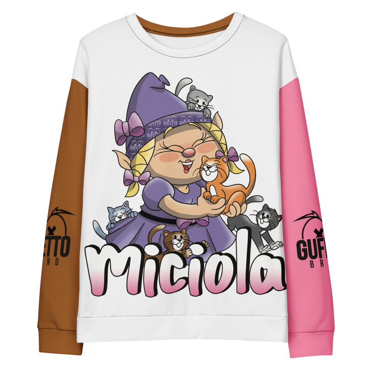 Felpa unisex Uomo/Donna MICIOLA - Gufetto Brand 