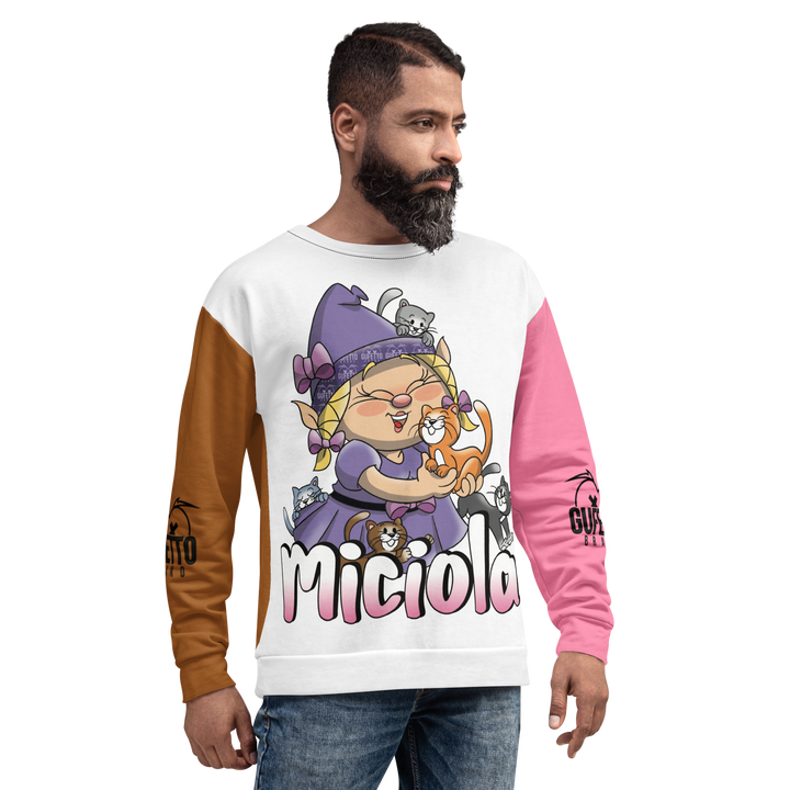 Felpa unisex Uomo/Donna MICIOLA - Gufetto Brand 