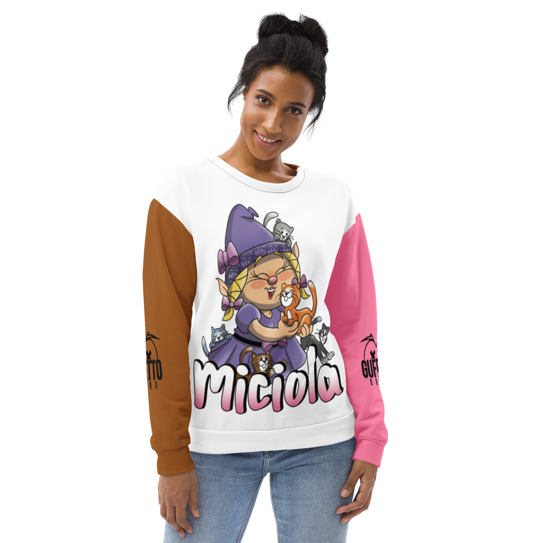 Felpa unisex Uomo/Donna MICIOLA - Gufetto Brand 