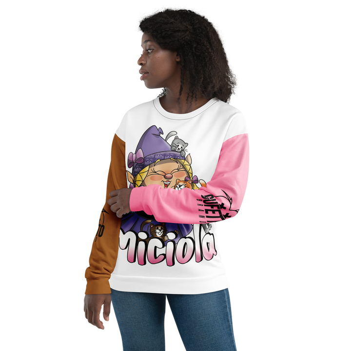 Felpa unisex Uomo/Donna MICIOLA - Gufetto Brand 