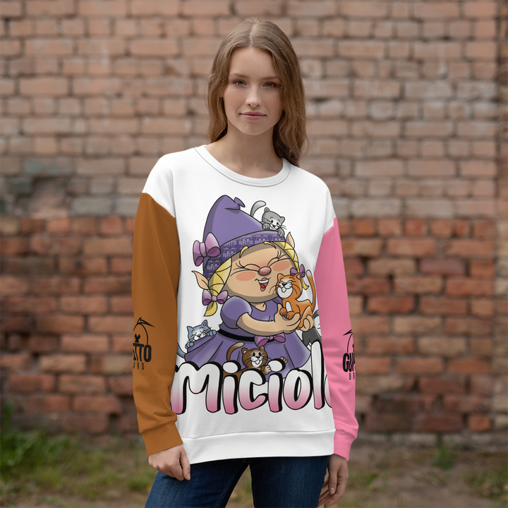 Felpa unisex Uomo/Donna MICIOLA - Gufetto Brand 