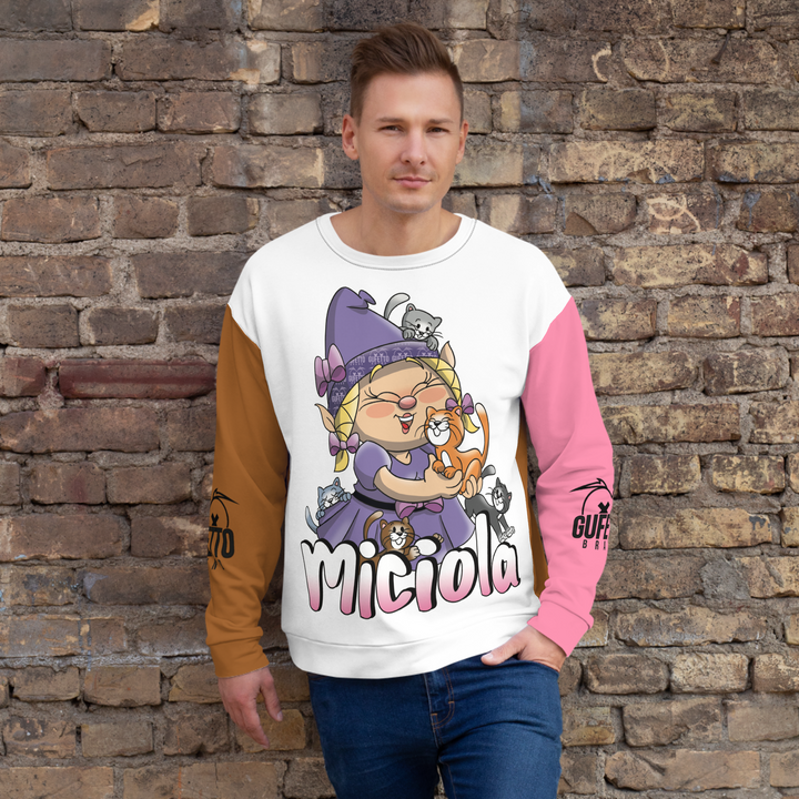 Felpa unisex Uomo/Donna MICIOLA - Gufetto Brand 