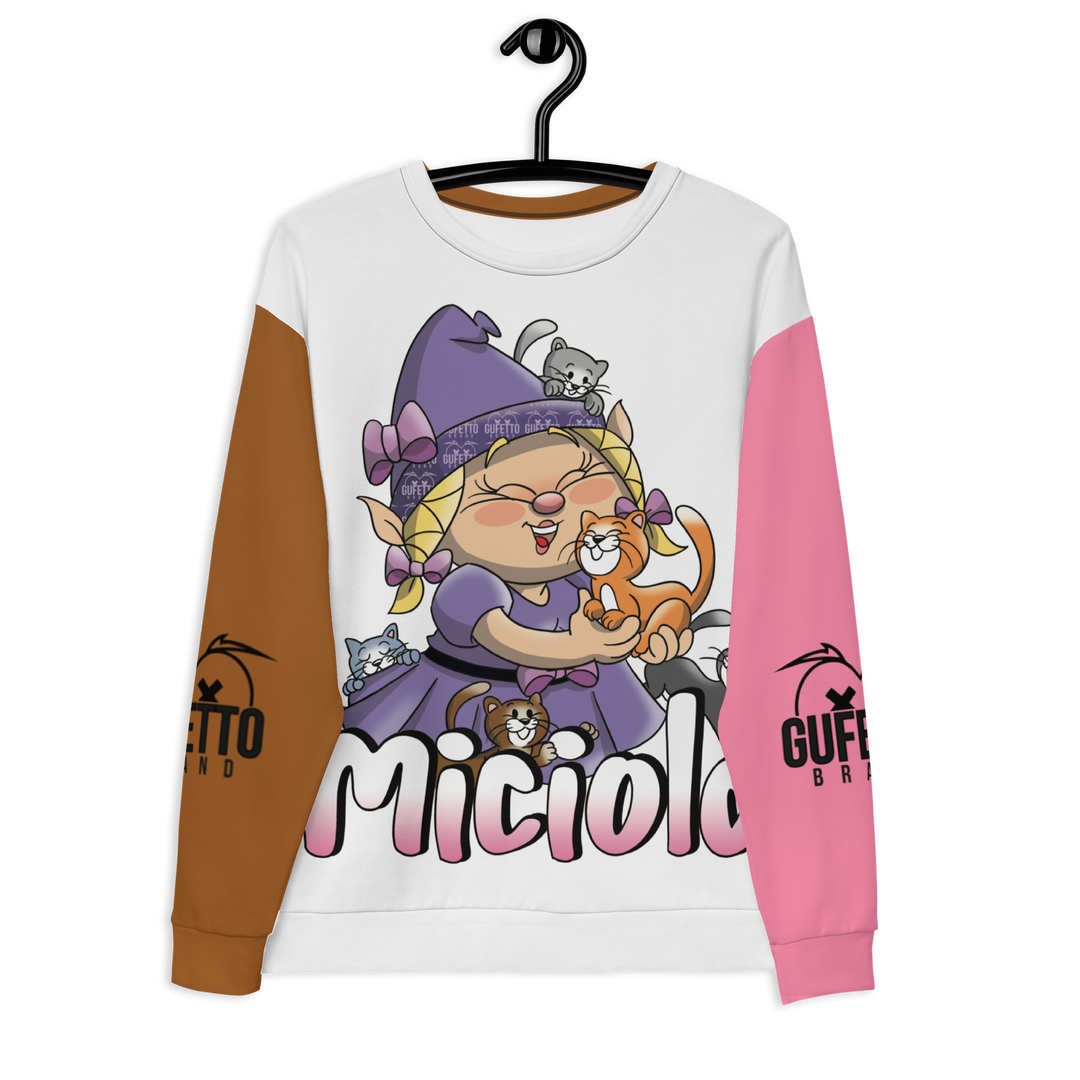 Felpa unisex Uomo/Donna MICIOLA - Gufetto Brand 