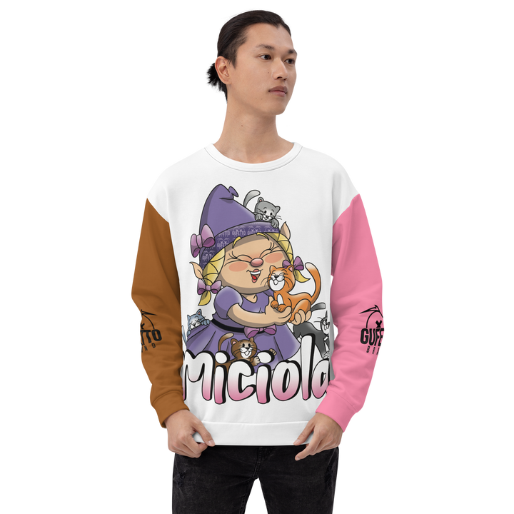 Felpa unisex Uomo/Donna MICIOLA - Gufetto Brand 