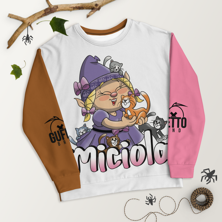 Felpa unisex Uomo/Donna MICIOLA - Gufetto Brand 