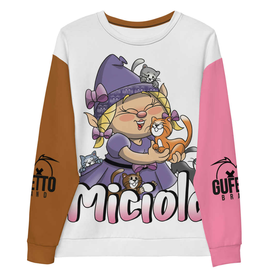 Felpa unisex Uomo/Donna MICIOLA - Gufetto Brand 