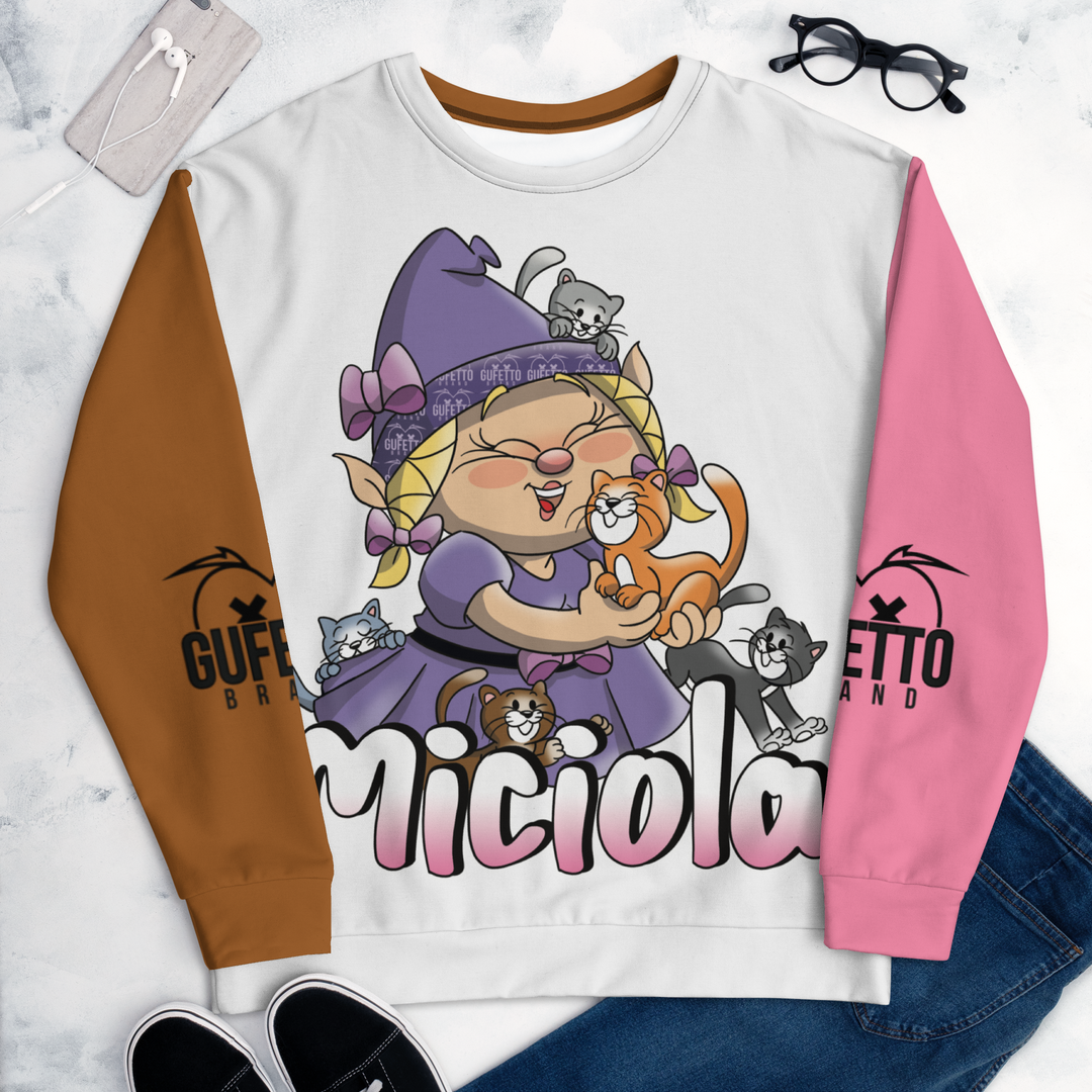 Felpa unisex Uomo/Donna MICIOLA - Gufetto Brand 