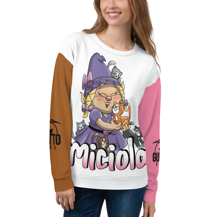 Felpa unisex Uomo/Donna MICIOLA - Gufetto Brand 