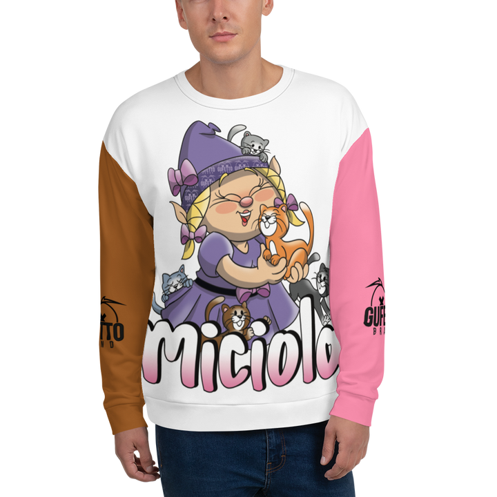 Felpa unisex Uomo/Donna MICIOLA - Gufetto Brand 