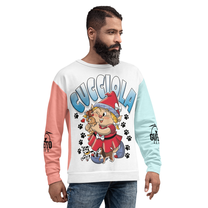 Felpa unisex Uomo/Donna CUCCIOLA - Gufetto Brand 