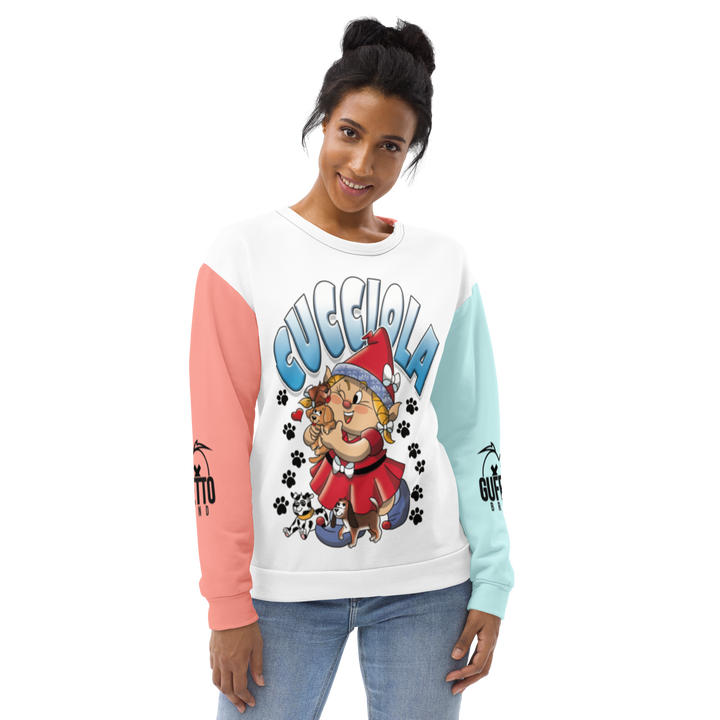 Felpa unisex Uomo/Donna CUCCIOLA - Gufetto Brand 