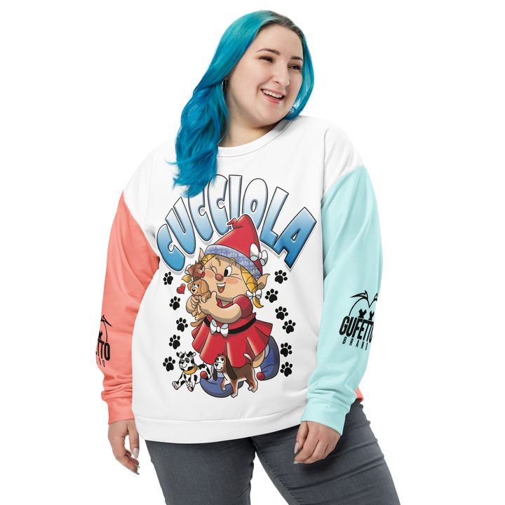 Felpa unisex Uomo/Donna CUCCIOLA - Gufetto Brand 