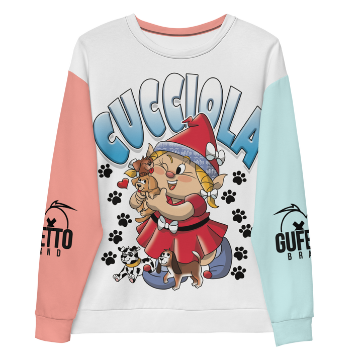 Felpa unisex Uomo/Donna CUCCIOLA - Gufetto Brand 