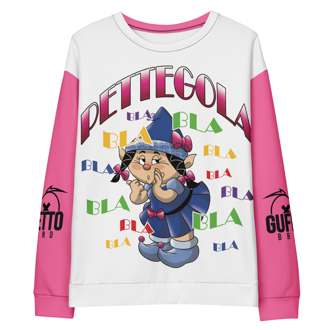 Felpa unisex Uomo/Donna PETTEGOLA - Gufetto Brand 